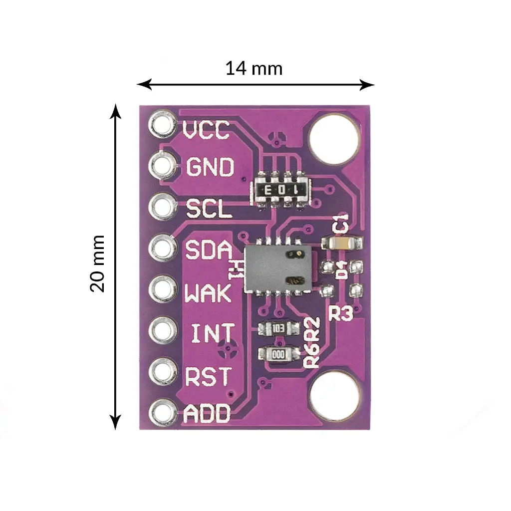 CCS811 CO2 eCO2 TVOC Air Quality Detection Sensor Module