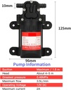 Rain Dew DP-521 Diaphragm Pump 12V 3.5 L/MIN