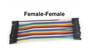 Female to Female Dupont Line 40 Pin 20cm