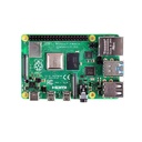 Raspberry Pi 4 Model B Computer, BCM2711, 64-bit, ARM Cortex-A72, 4GB, 1.8GHz, 4 Core