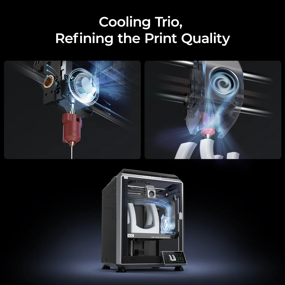 Creality K1C   600mm/s Max Printing Speed Carbon Fiber 3D Printing All-metal Direct Drive Extruder K1C 3D Drucker