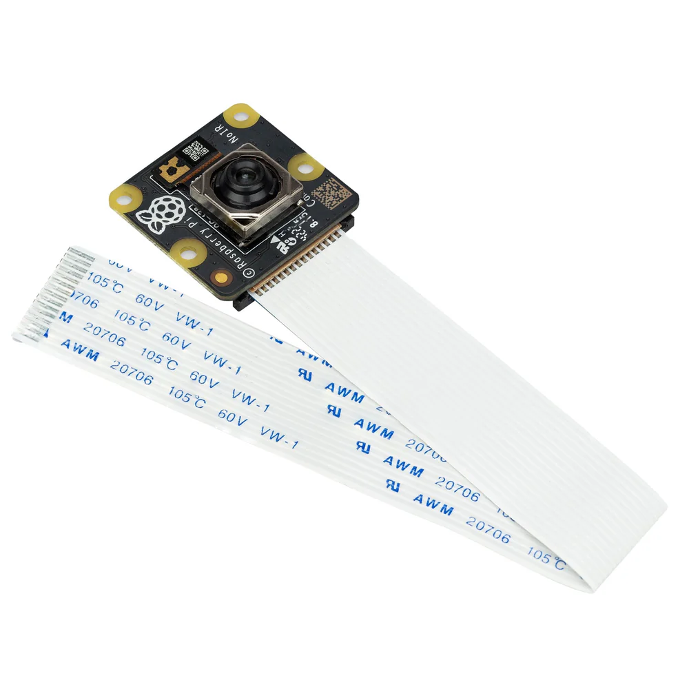 Raspberry Pi Camera Module 3 NoIR 11.9MP, Wide Lens, 2.75mm Focal Length