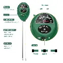 Three-Way Soil Meter For Moisture, Light and PH Testing