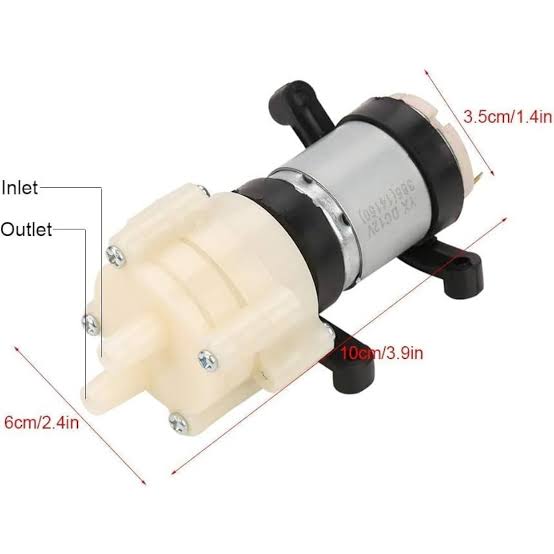 DC6-12V MINI Aquarium water Pump R385