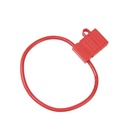 ATC large blade waterproof automotive inline  fuse holder 18AWG wire 