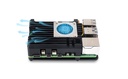 Metal Aluminum Case with Four Line Blast Fan for Raspberry Pi 5