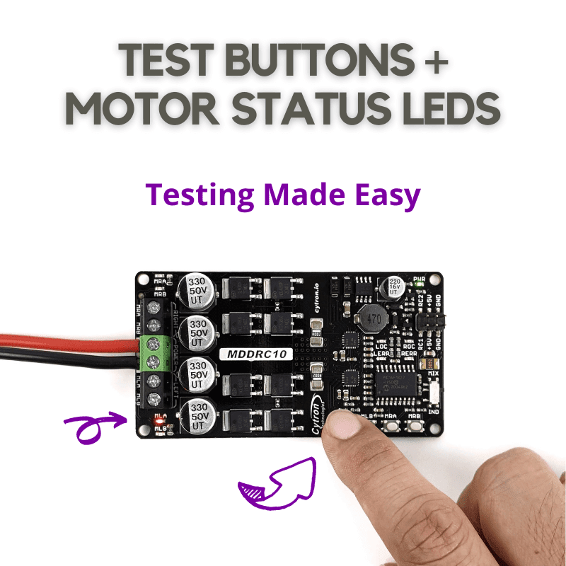 10Amp 7V-30V DC Motor Driver for R/C  - Cytron