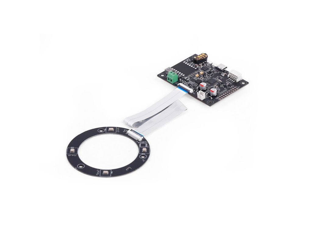 reSpeaker Flex XVF3800 Circular-4 | AI Mic Array