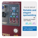 SUNKKO 737DH 4.3KW18650 Battery Spot Welder with 70B Spot Welding Pen UK Plug 220V