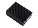 Stripe Metal Aluminum Case with Four-line Fan for Raspberry Pi 5