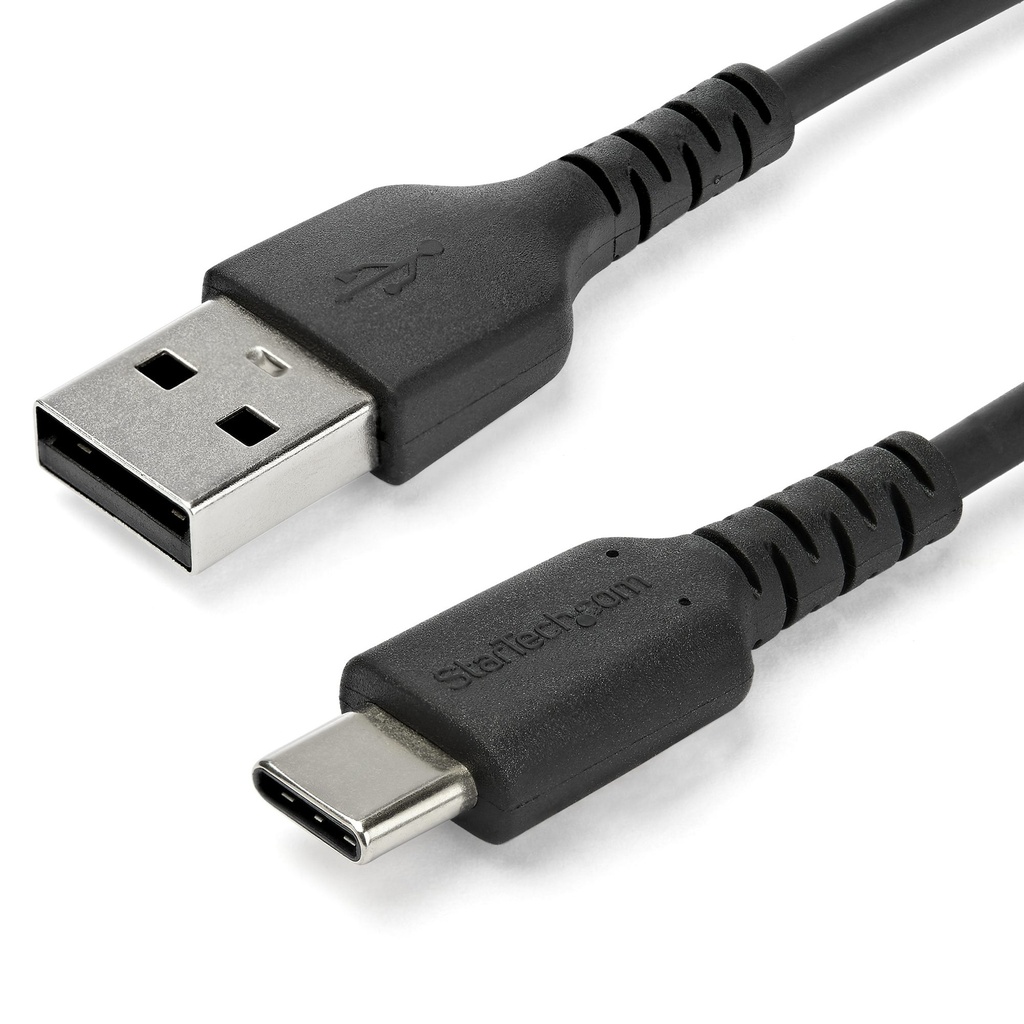 USB -A to Type-C Cable 3.3ft (1m)- Black
