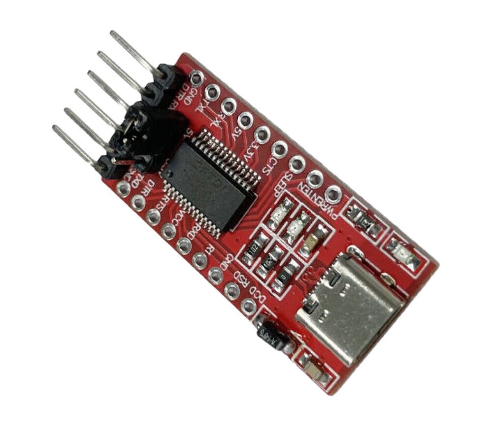 FT232RL FTDI USB 3.3V 5.5V to TTL Serial Adapter Module Type-C for Arduino