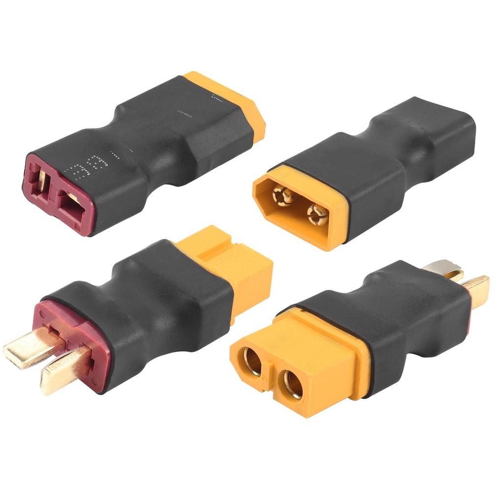 Male T Plug to XT60 Male Connector For Battery & Charger RC Quadcopter
