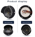 Customized LED Red Yellow Green Light Traffic Light Lamp 100mm 12V DC ( Pack of 3)