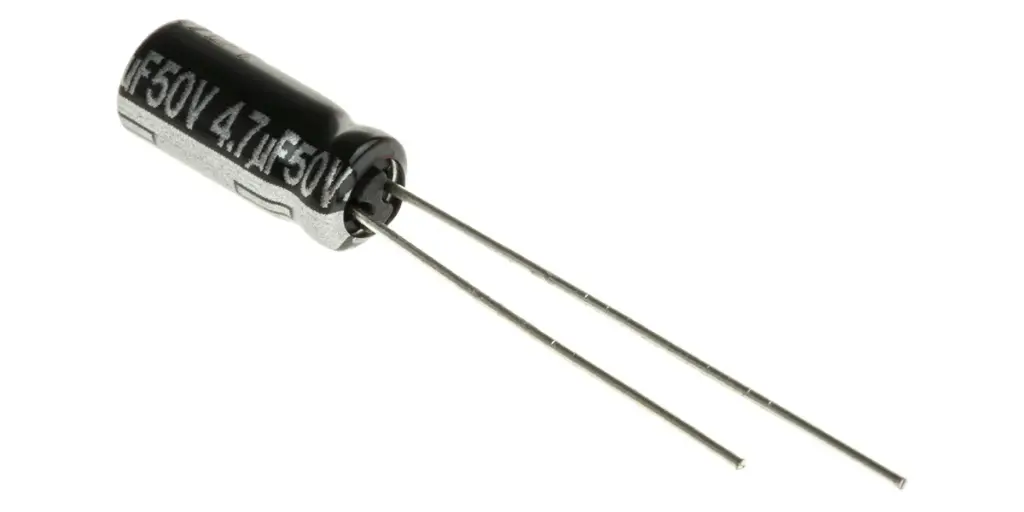 4.7uF Electrolytic Capacitor 50V dc