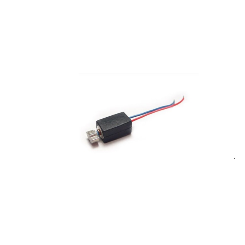 1.5V-3V 4*8MM Hollow Cup Miniature Micro DC 4X8 Vibration Motor with Transparent Tube （Red+Blue Wire about 10M