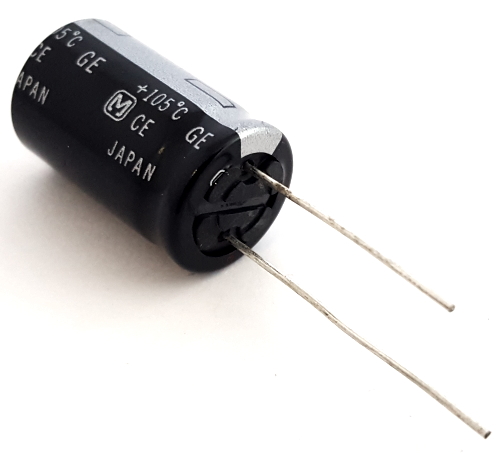 33uF 350V Electrolytic Capacitor 13x25mm