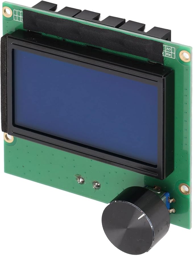 LCD Screen for CR10S CR10,LCD Screen Replacement LCD Screen Controller Display 3D Printer Kit Accessories,with 2 Cables