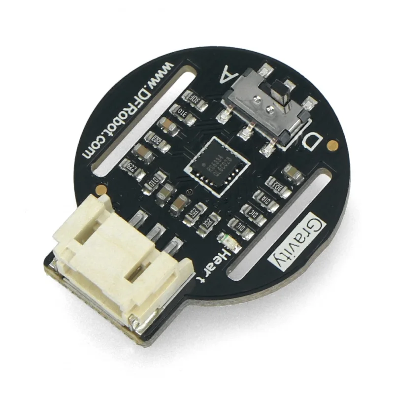 Gravity: PPG Heart Rate Monitor Sensor for Arduino (Analog/Digital) 