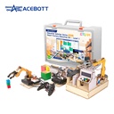 ESP32 Smart Factory Kit – Advanced Factory Education Kits for Teens : Smart Robotic Arm & Smart Sorting & Smart Warehourse