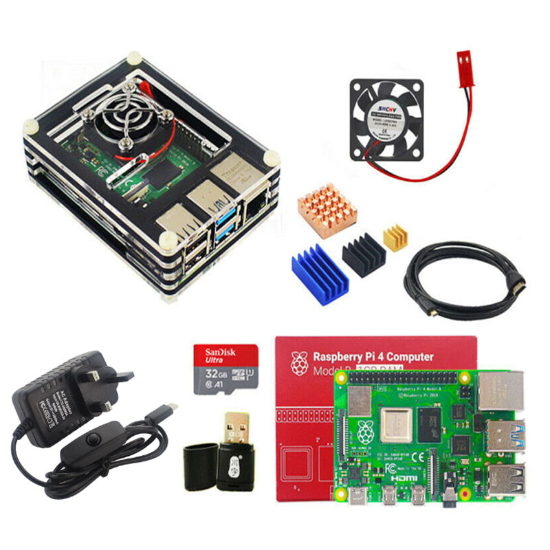 Raspberry Pi 4 Model B Starter Kit 8GB