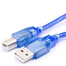 3.28FT USB 2.0 A-B Male Printer Cable 1m