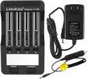 LiitoKala Lii-500 18650 Battery Charger Smart Universal Charger LCD Display for 26650 AA AAA Battery Touch Button LCD Display 