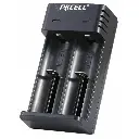 PKCELL Lithium Battery Charger 8221 2 bay 5v 1A smart 18650 Battery Charger