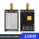 DX-LR03 433/475Mhz Uart serial port 10KM long distance communication 30dbm PA Amplifier AT command LoRa Module
