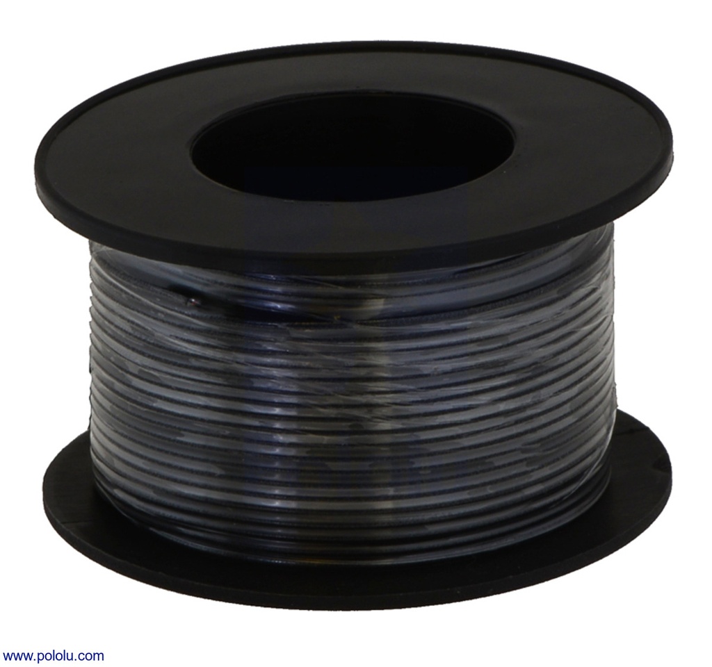 LUCKY SKY Flexible Tinned Copper Wires Rubber Insulated 100M  OD:-1.8mm 300V Stranded Hook up Wire Black Color 