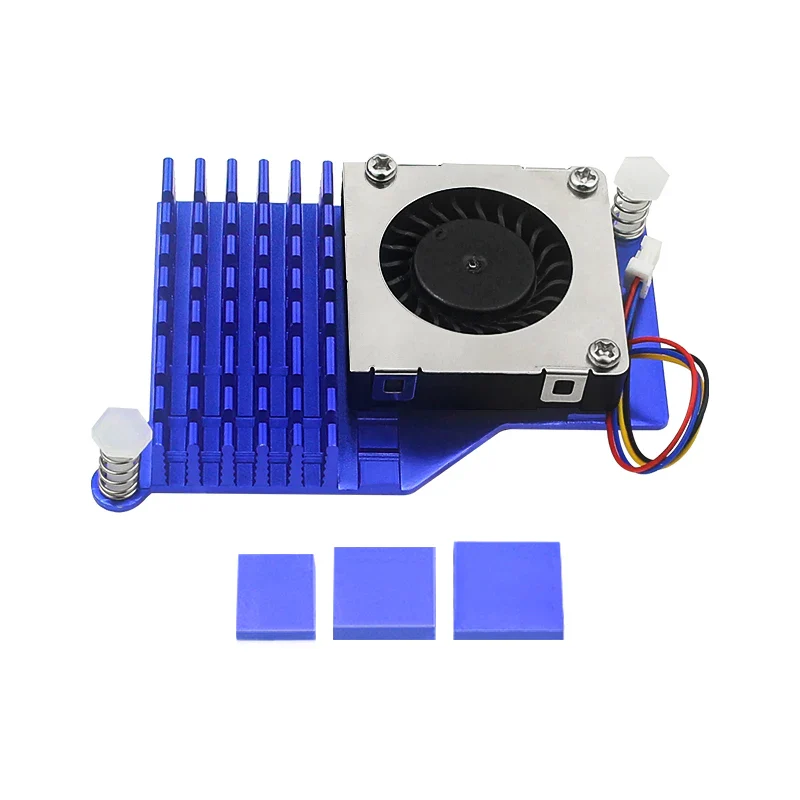 Raspberry Pi 5 Active Cooler – PWM Speed Adjustable Fan with Aluminum Heatsink
