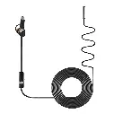 5M Semi-rigid Wire 720P 3.9mm Probe 3 in 1 Micro Type-C USB Waterproof IP67 6 LEDs Industrial Endoscope