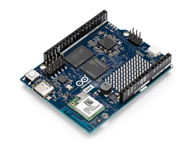Arduino UNO Q 4GB 32GB eMMC : Dual-Brain SBC for AI & IoT 