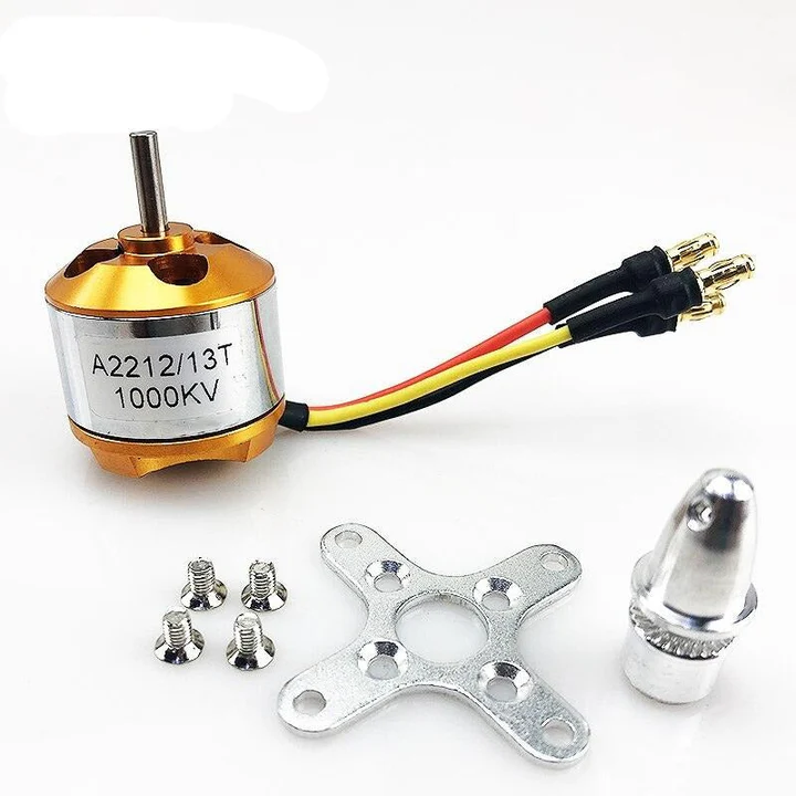 XXD A2212 KV1400 Brushless Motor/Four Axis (Weld 3.5mm Banana Male Head)