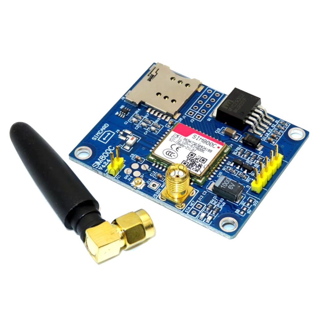 SIM800C Module SMS Data Replaces SIM900A Development Board Glue Stick Antenna