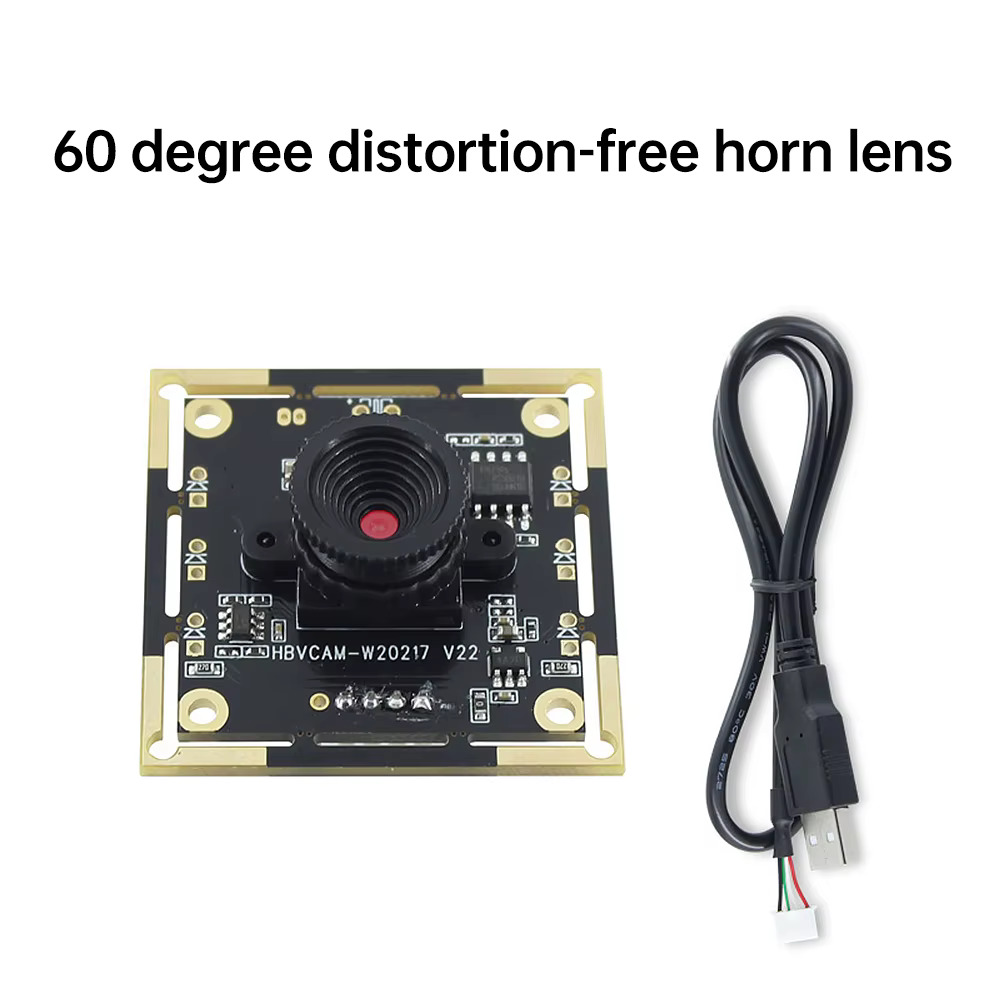 OV9732 Camera Module 60-degree USB Free Driver Manual Focus Camera PCB Board With Cable 