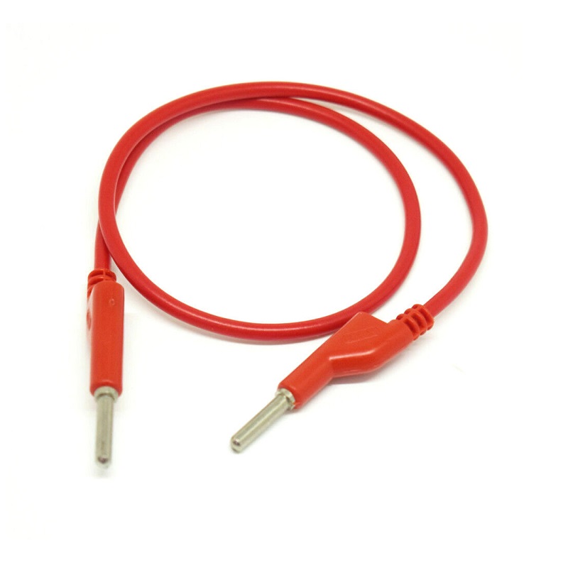Double-Ended Stackable Banana Male Plug 1000V 15A  Test Lead Cable 1 Meter