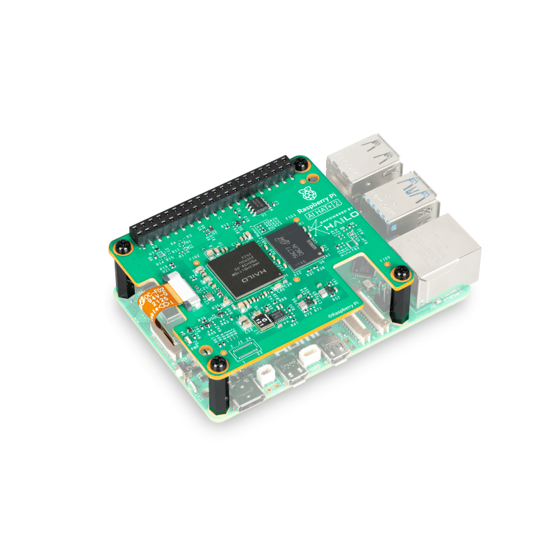 Raspberry Pi AI HAT+ 2  for Raspberry Pi 5  Hailo-10H, 40TOPS (INT4)