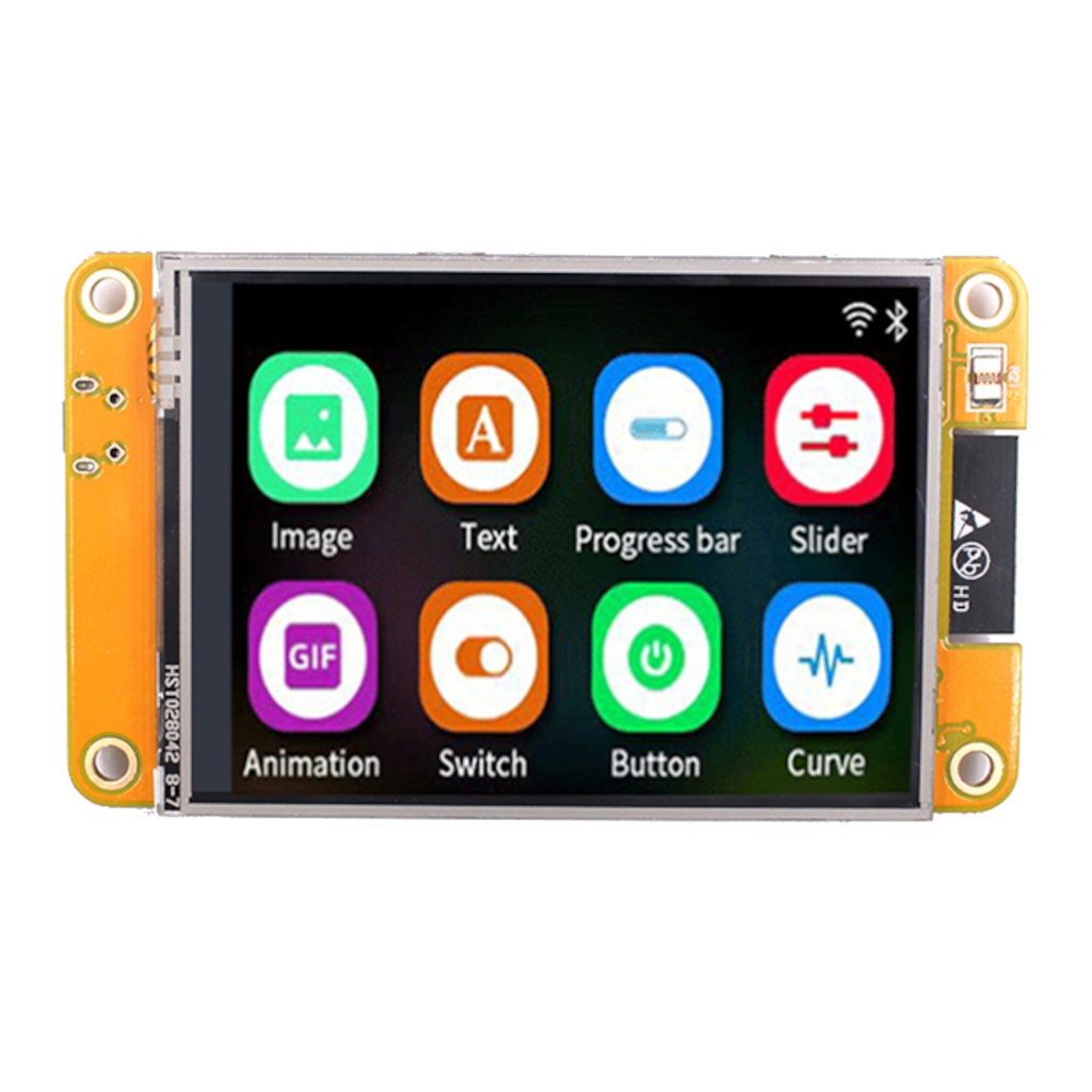 ESP32 Arduino LVGL WIFI Bluetooth Development Board 2.8inch 240x320 Display Screen Resistive Touch
