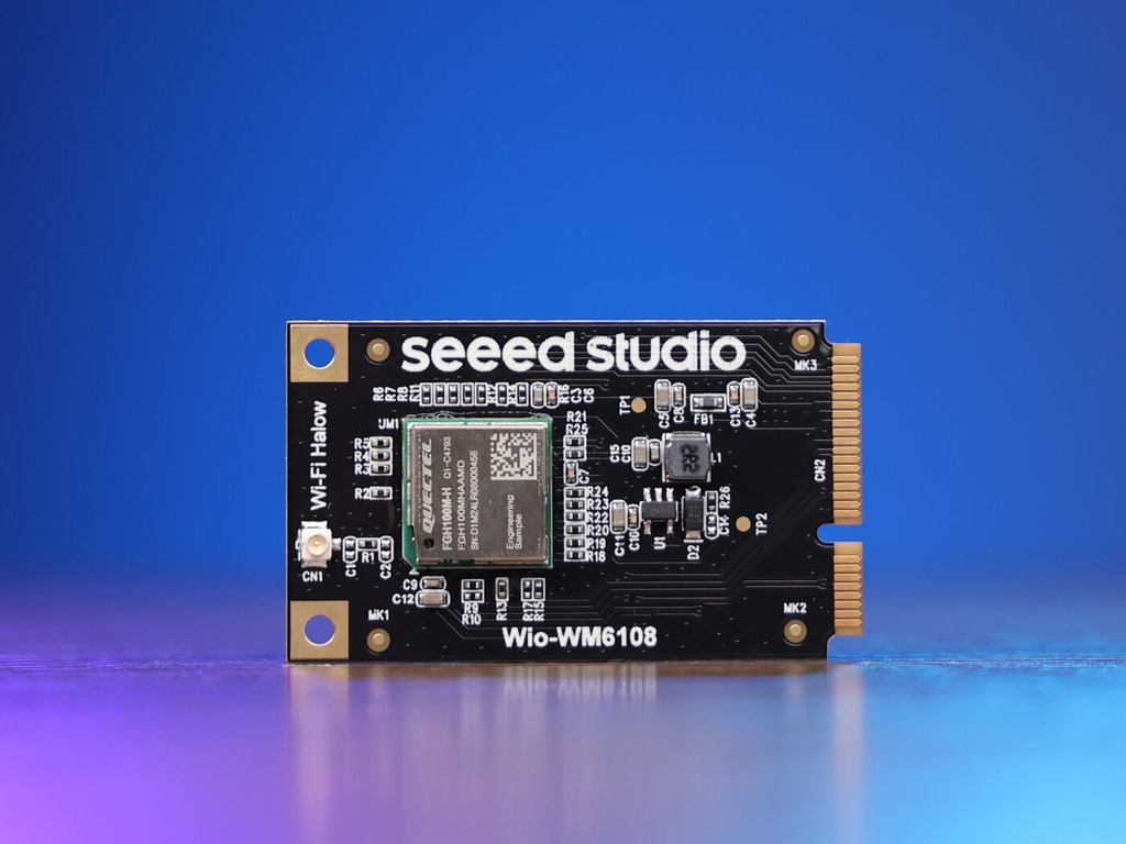 Wio-WM6108 Wi-Fi HaLow mini-PCIe Module(SPI)