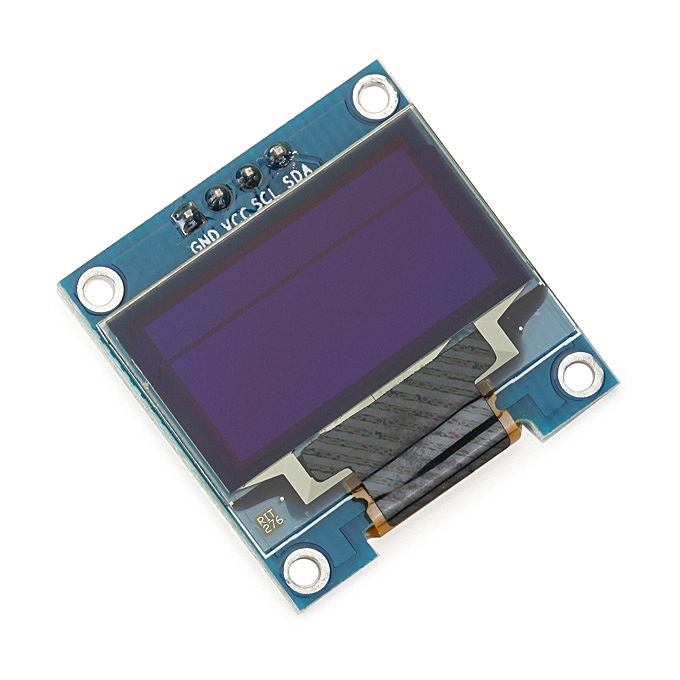 0.96" Inch Blue I2C IIC OLED LCD Module 4pin (with VCC GND