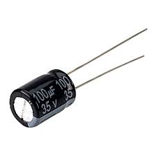 100uF 35v Electrolytic Capacitor 