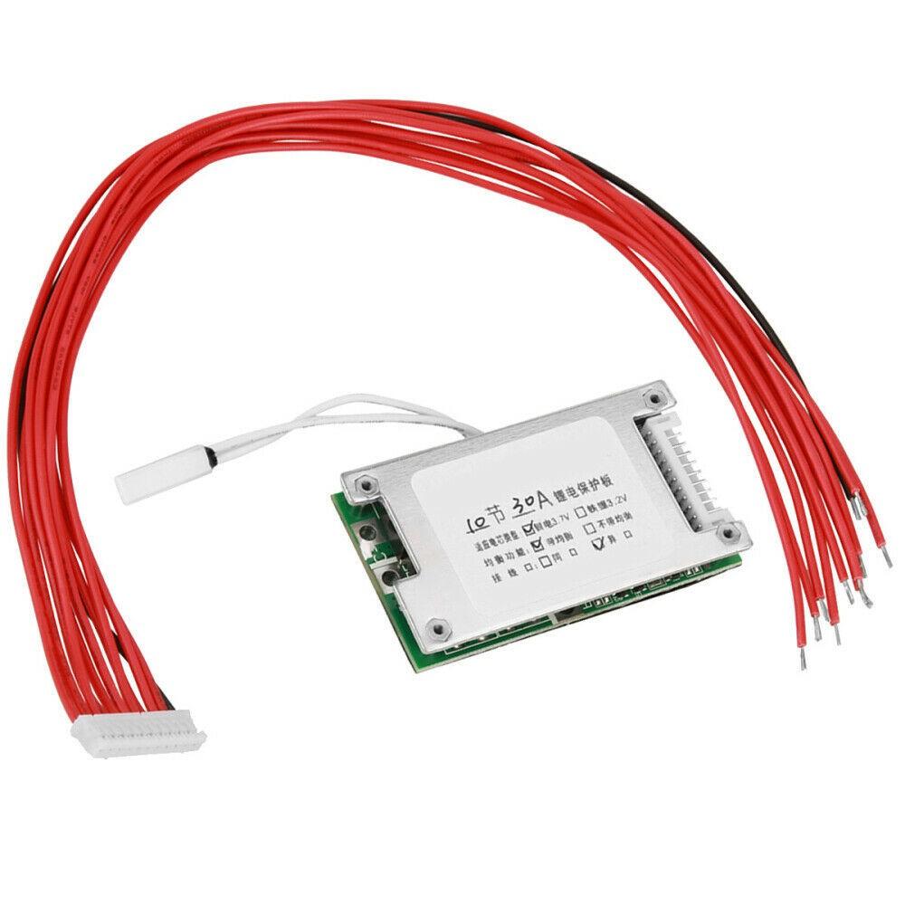 10S 36V 20A Lithium Ion Battery Electric Bicycle 18650 Protection Lithium Battery BMS  with Cable