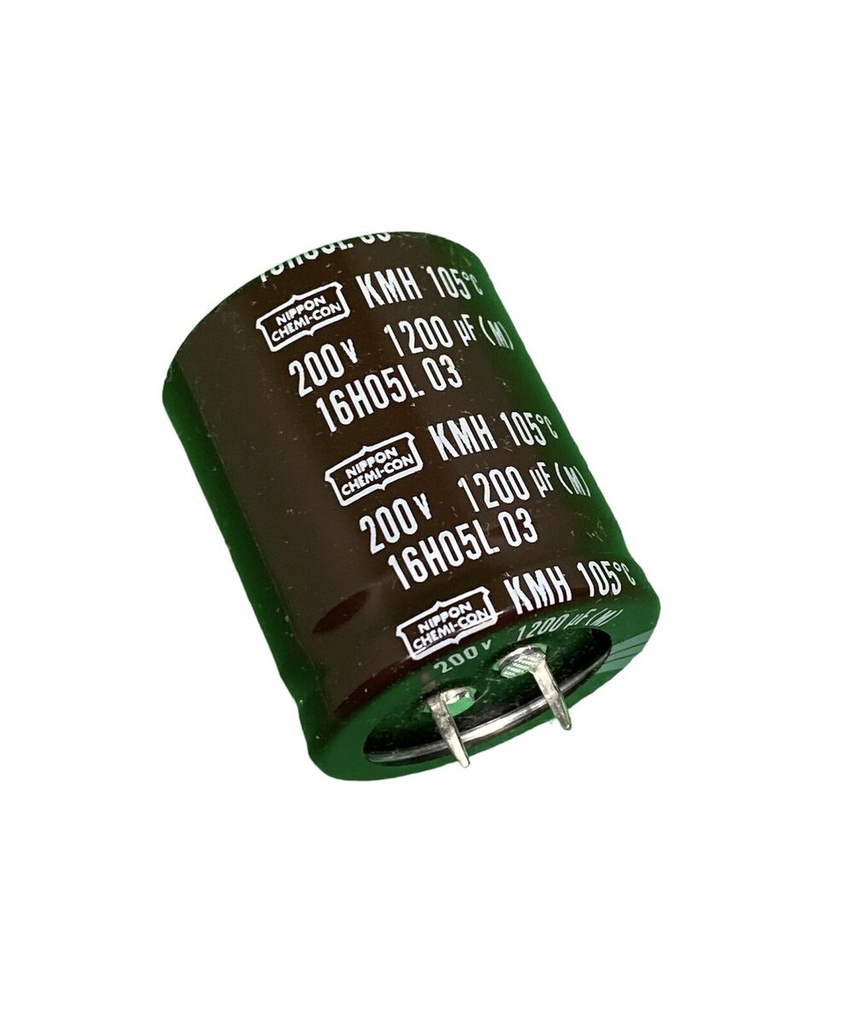 1200uF 200V Radial Electrolytic Capacitor