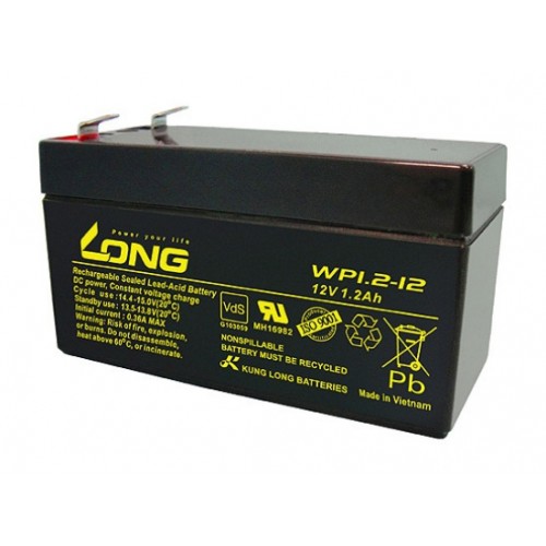 12V 1.2AH rechargeable lead-acid battery LONG