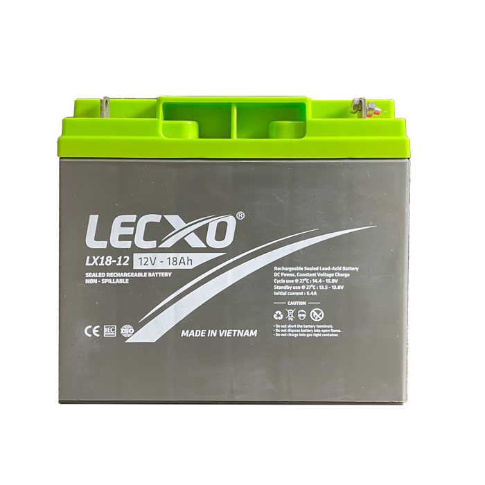 12V 18Ah Lecxo  Lead Acid Dry Battery