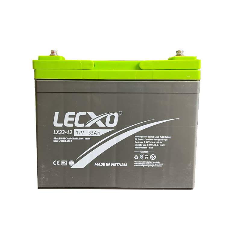 12V 33A Rechargeable Sealed-Lead LECXO 