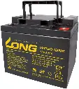  12V 50Ah Rechargeable Sealed Lead Acid Battery - LONG