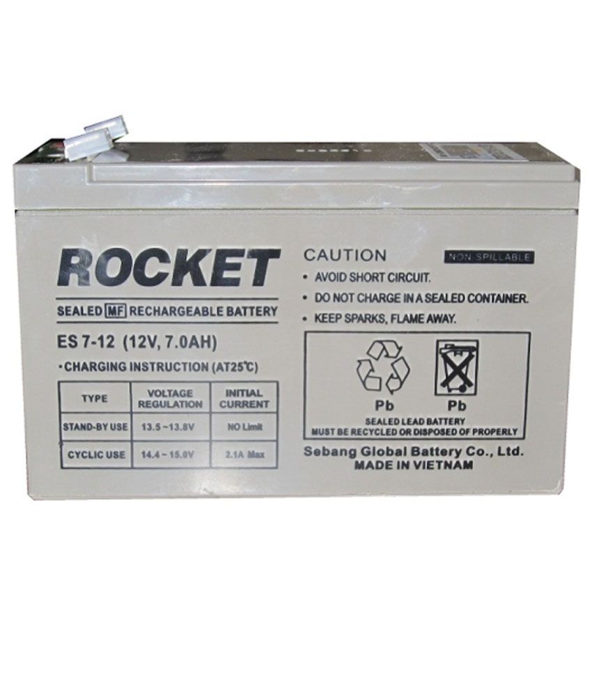 12V 7Ah rechargeable battery Rocket