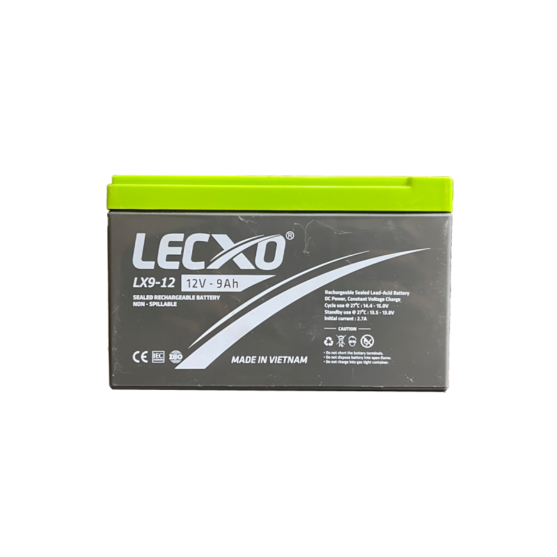 WP1236W 12V 9Ah lead acid rechargeable battery LECXO